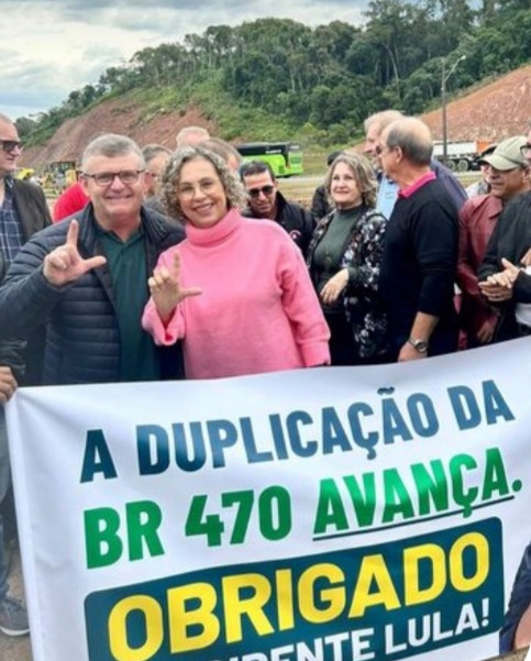 Décio Lima: Duplicação da BR 470 e da BR 280